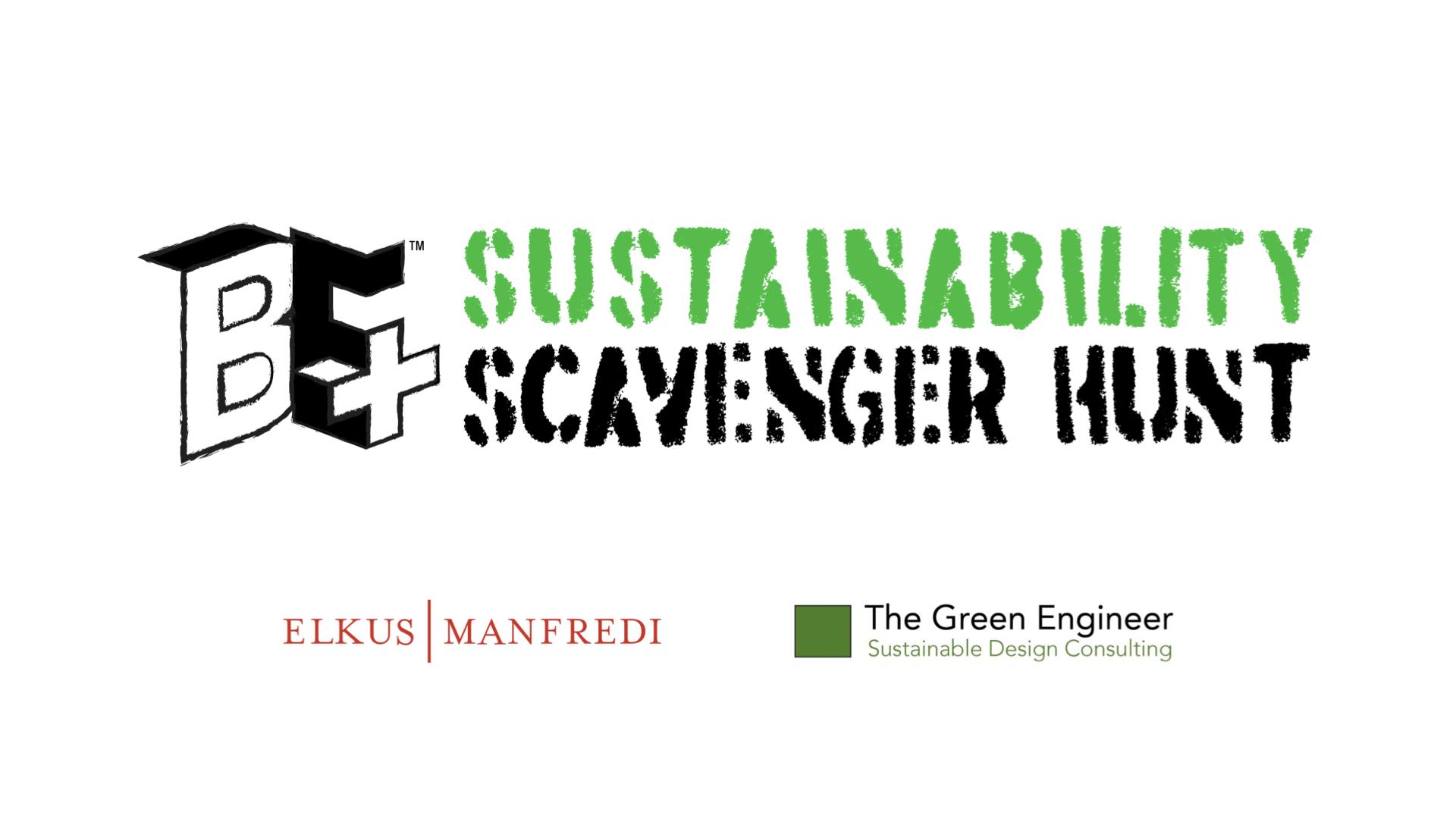 BE+ Sustainability Scavenger Hunt