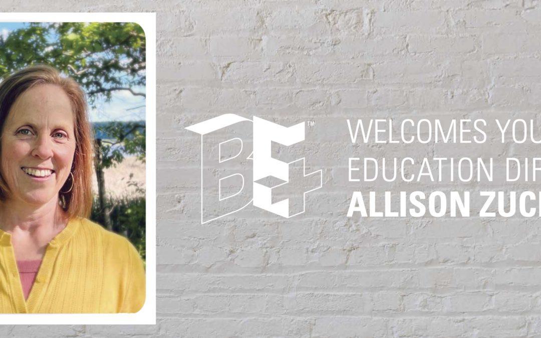 Announcing Allison Zuchman - Your new Education Director