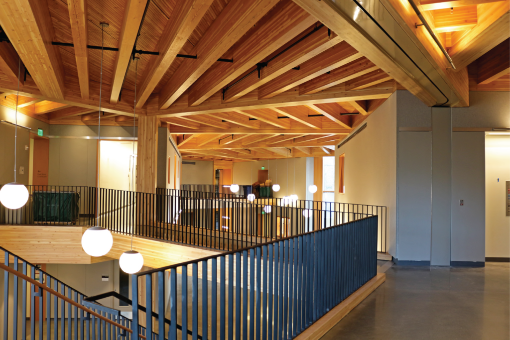 Mass Timber at the Wellesley College Science Center Built Environment