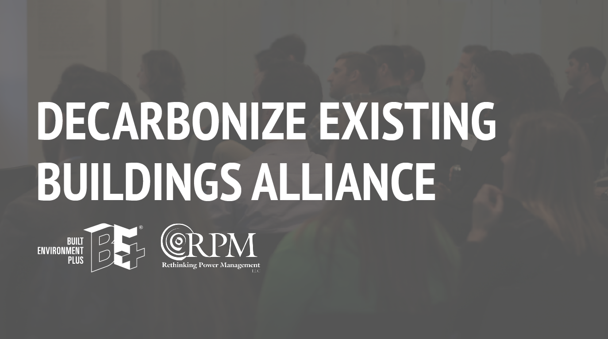 Decarbonize Existing Buildings