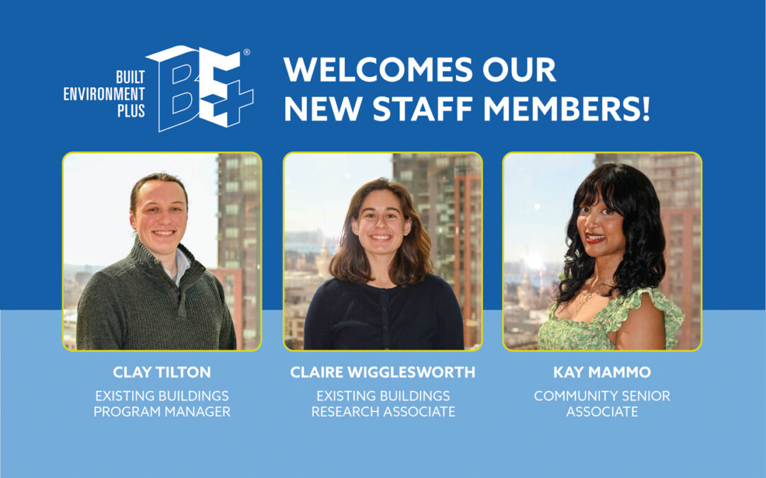 BE+ Team is Growing!