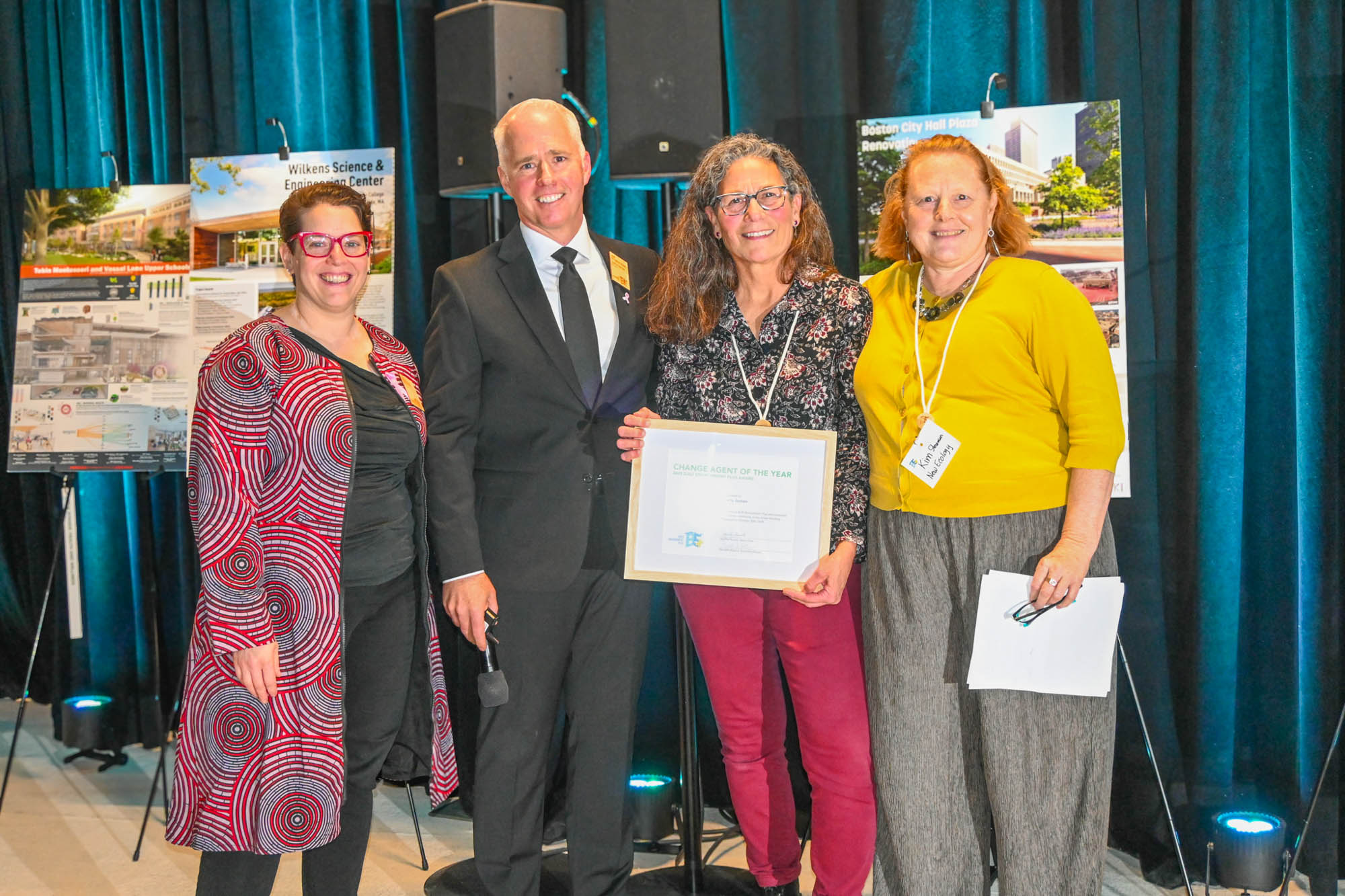 Marty Josten, Principal Director of Building Decarbonization at New Ecology, as 2025 BE+ Change Agent of the Year