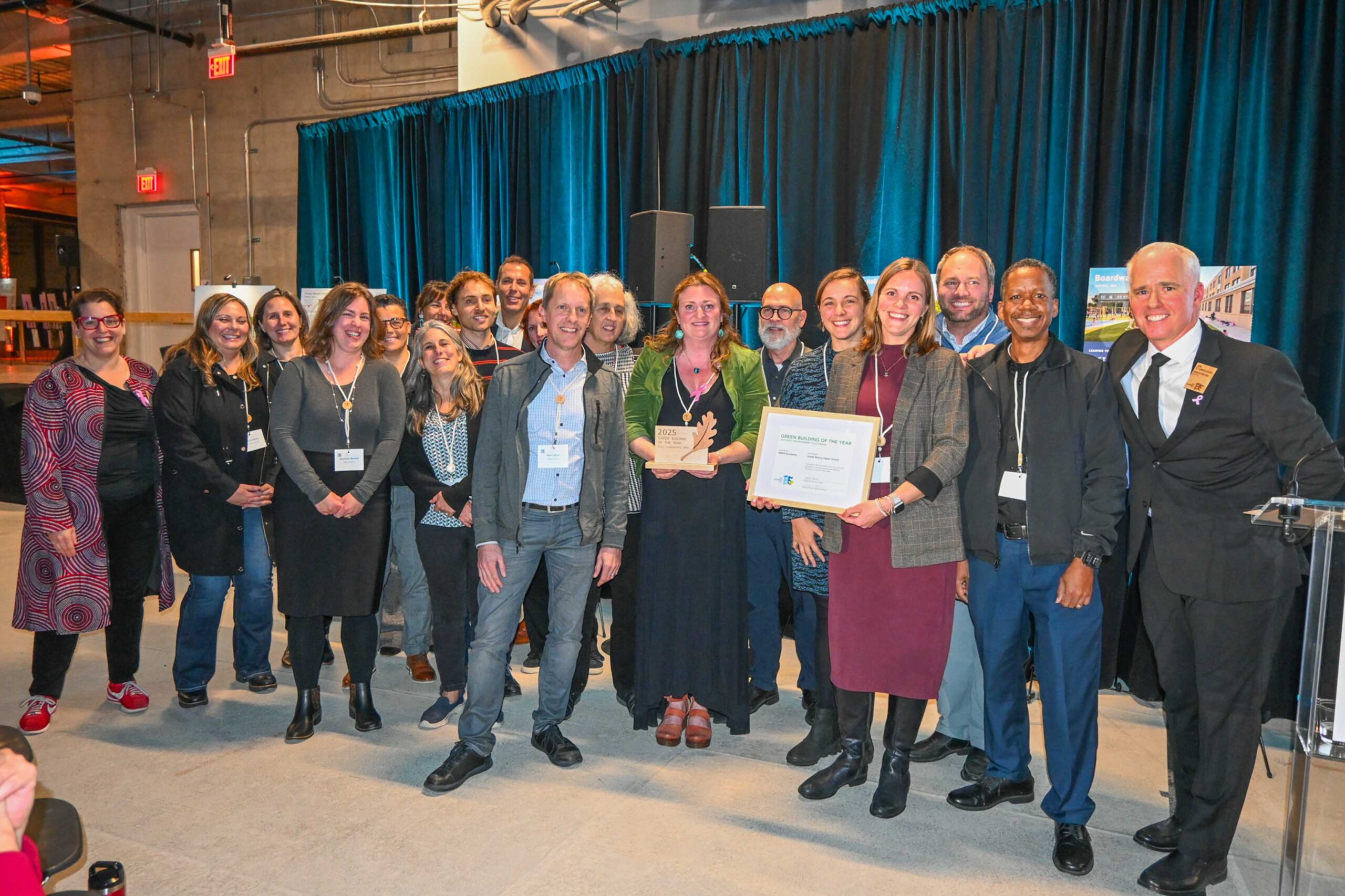 2025 BE+ Green Building of the Year Award Winner: Josiah Quincy Upper School by HMFH Architects
