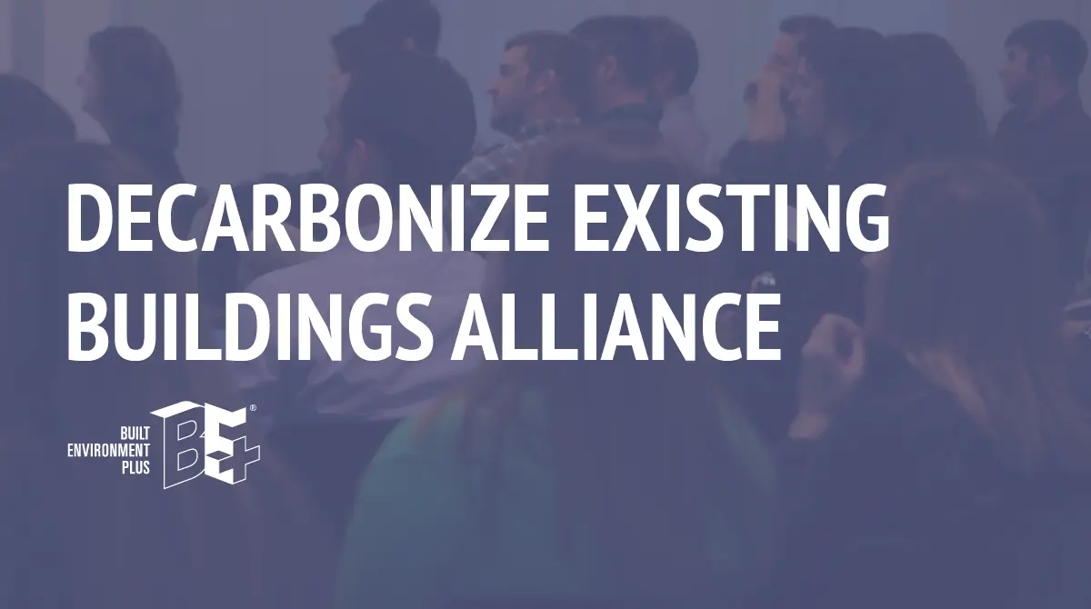 Decarbonize Existing Buildings