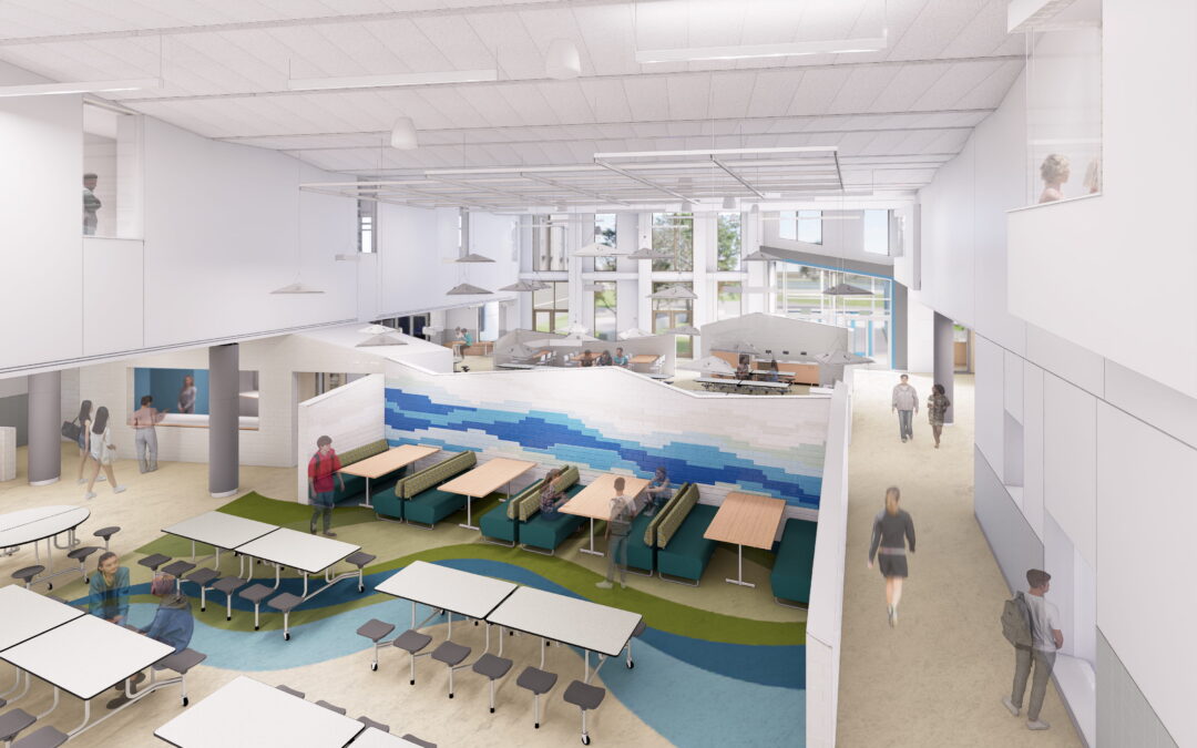 Middletown Middle High School: Cafeteria Rendering