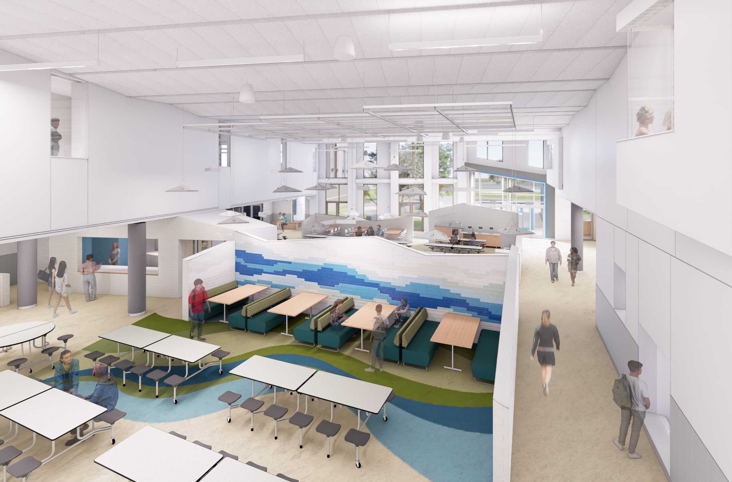 Middletown Middle High School: Cafeteria Rendering