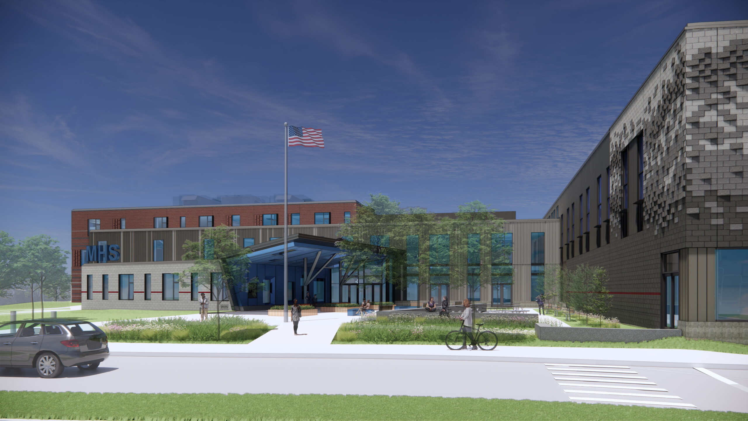 Middletown Middle High School in Middletown, RI