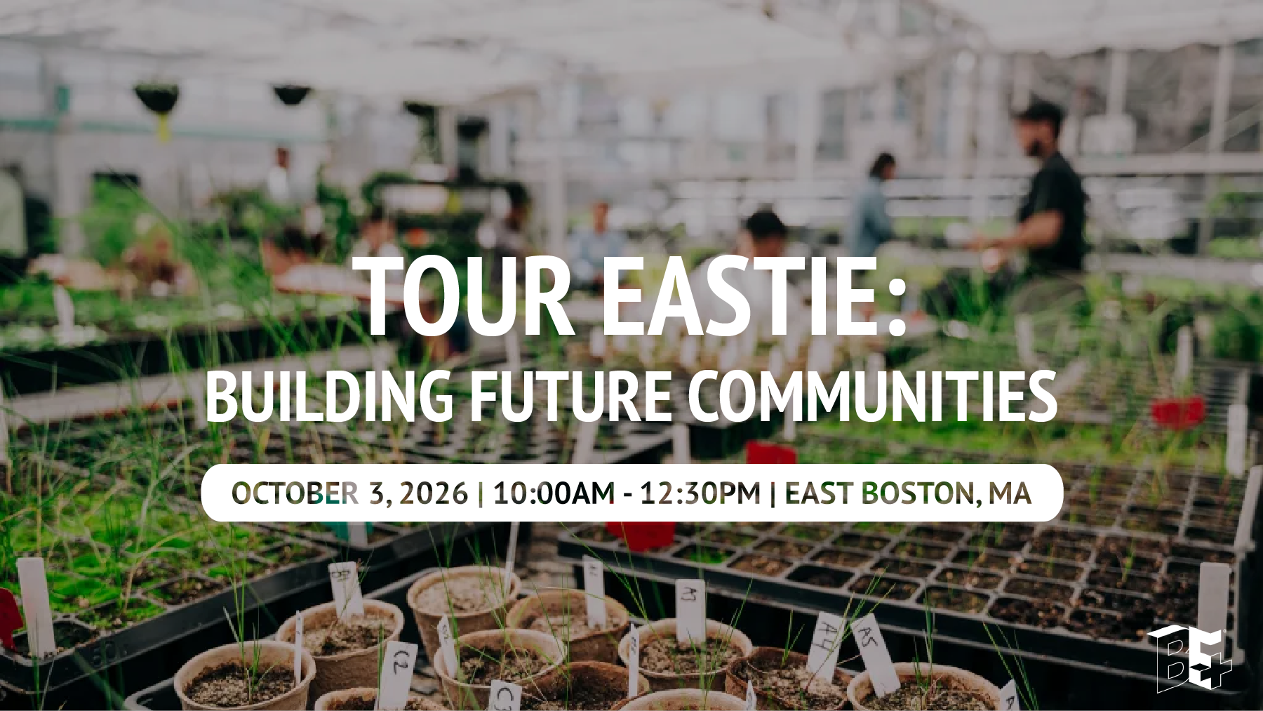 Eastie Farm Tour on October 3rd from 10:00am-12:30pm EST